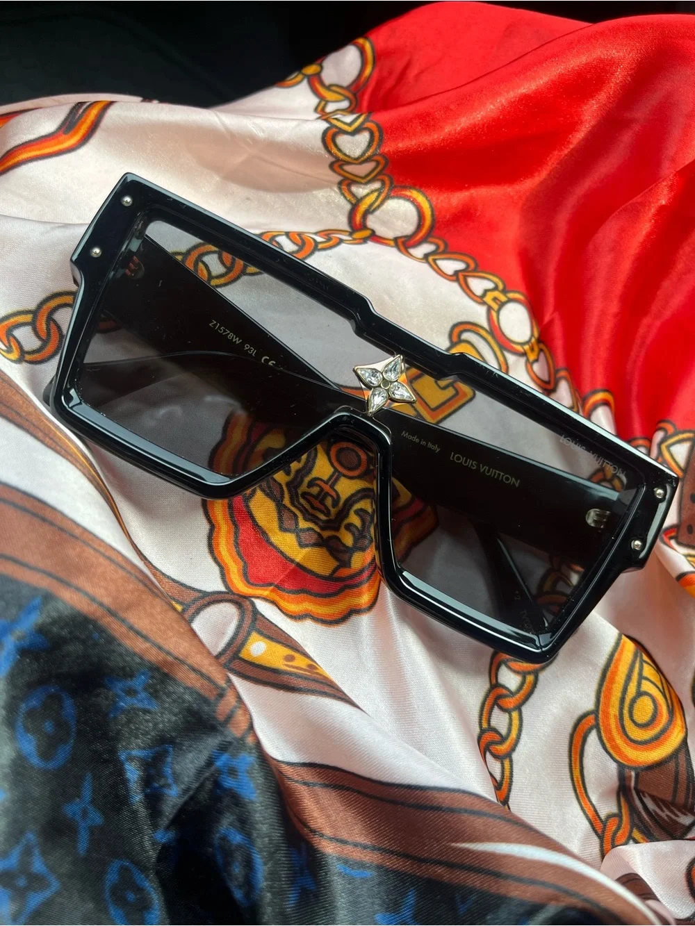 Louis Vuitton Black Cyclone Sunglasses